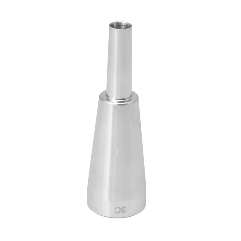 Mxfans 9.8mm Outer Diameter Trumpet Mouthpiece Replacement Part Silver Musical Instrument Accessories - Image 3